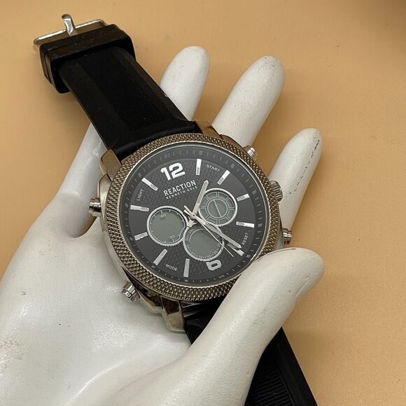 Kenneth Cole Reaction RK50640004 Men’s Stainless Steel Analog Dial Quartz Watch - Picture 8 of 14